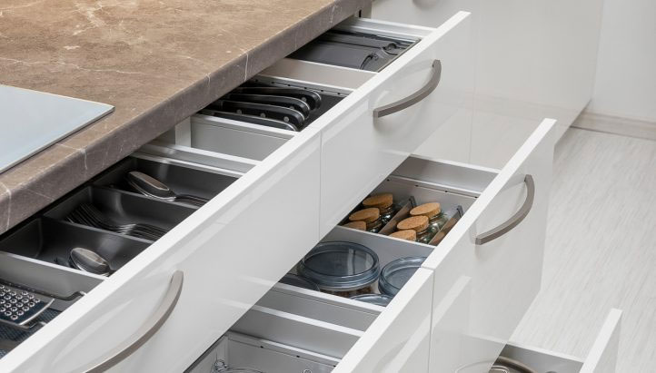Contemporary Kitchen Drawers