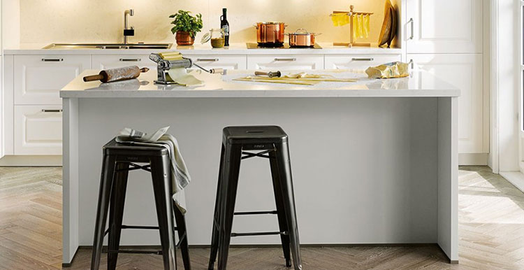 kitchen island seating area