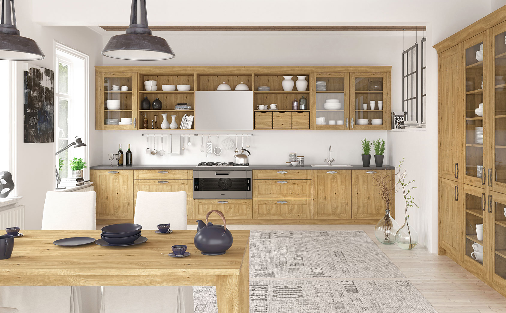 shaker kitchen design