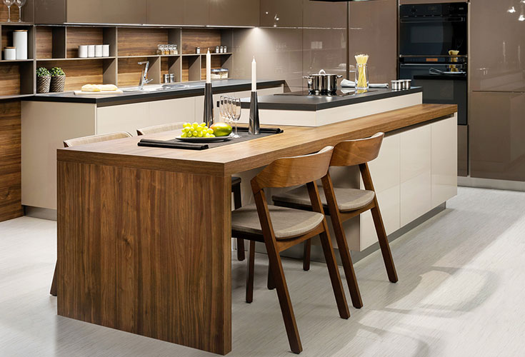 Hanak Contemporary Elite Kitchen Island