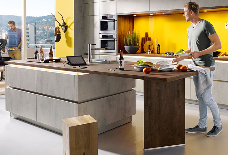 Schuller Contemporary Elba Kitchen